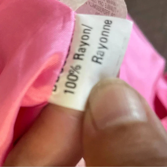 Emanuel Ungaro hot pink pencil skirt size 8 - Picture 6 of 6